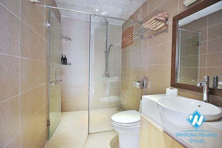 Spacious 2 bedroom aparment with lakeview for rent in Tay Ho area.