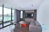 Top floor and lake view two bedrooms apartment for rent in Tu Hoa, Tay Ho