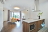 Lake view and brand new 1 bedroom and 1 working room for rent in Tay Ho, Ha Noi