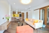 Lake view and brand new 1 bedroom and 1 working room for rent in Tay Ho, Ha Noi