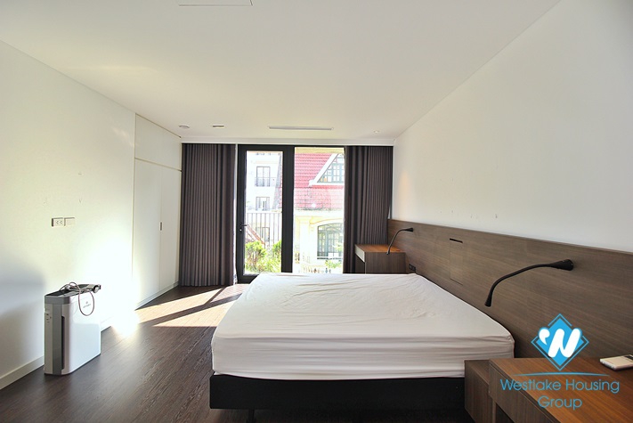 A wonderful new villa having nice outside space for rent in Tay Ho, Hanoi, Vietnam