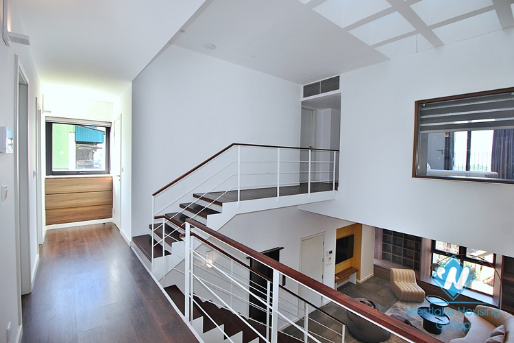 Morden duplex 3beds apartment for rent in Tay Ho, Ha Noi