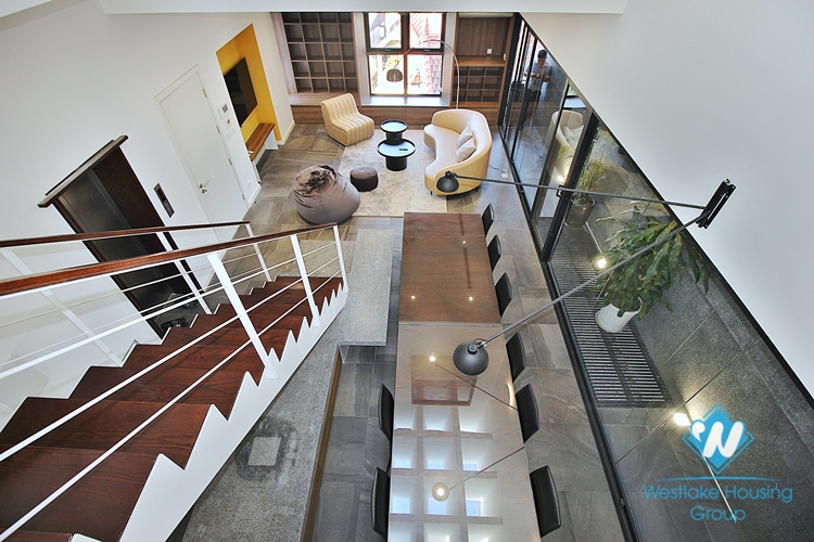 Morden duplex 3beds apartment for rent in Tay Ho, Ha Noi