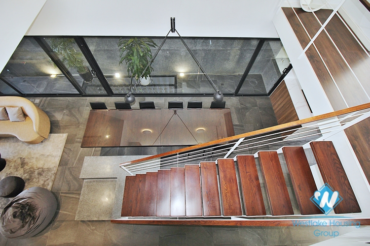 Morden duplex 3beds apartment for rent in Tay Ho, Ha Noi