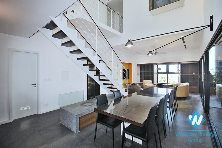 Morden duplex 3beds apartment for rent in Tay Ho, Ha Noi