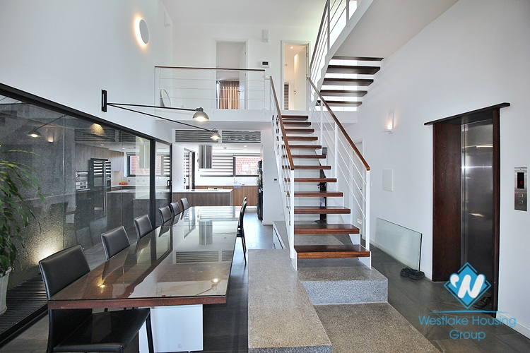 Morden duplex 3beds apartment for rent in Tay Ho, Ha Noi