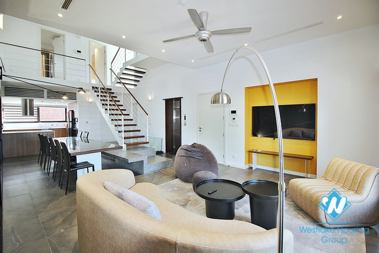 Morden duplex 3beds apartment for rent in Tay Ho, Ha Noi