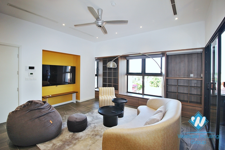 Morden duplex 3beds apartment for rent in Tay Ho, Ha Noi