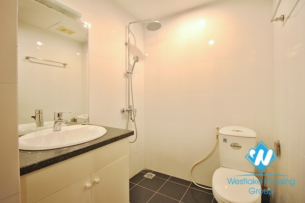 Spacious 03 bedrooms apartment with lakeview for rent in Quang Khanh street, Tay Ho district.