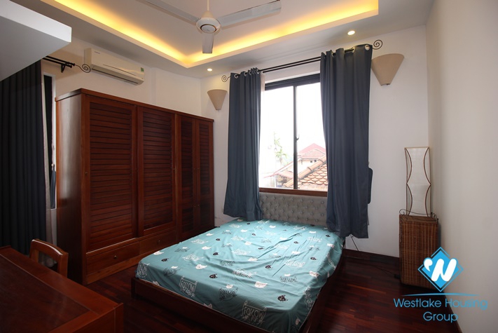 Lake view apartment with balcony for rent on Quang Khanh, Tay Ho