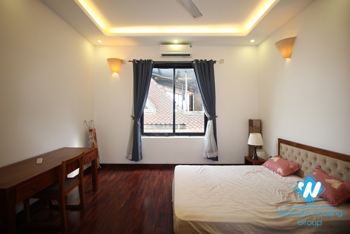 Lake view apartment with balcony for rent on Quang Khanh, Tay Ho