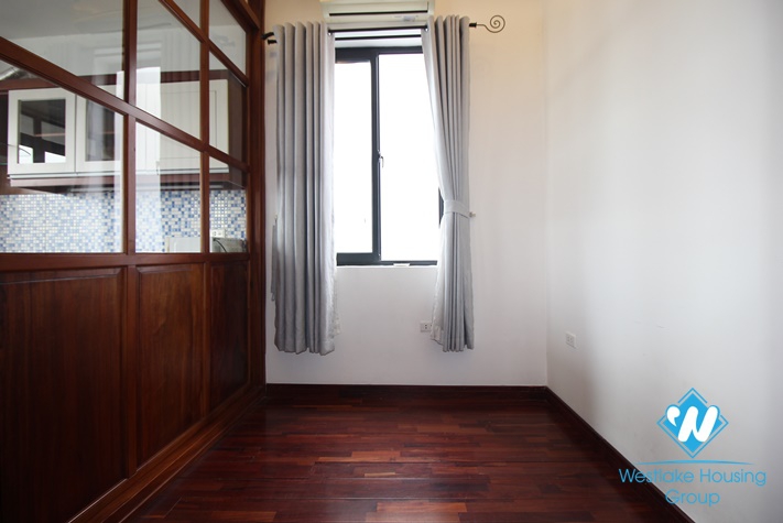 Lake view apartment with balcony for rent on Quang Khanh, Tay Ho