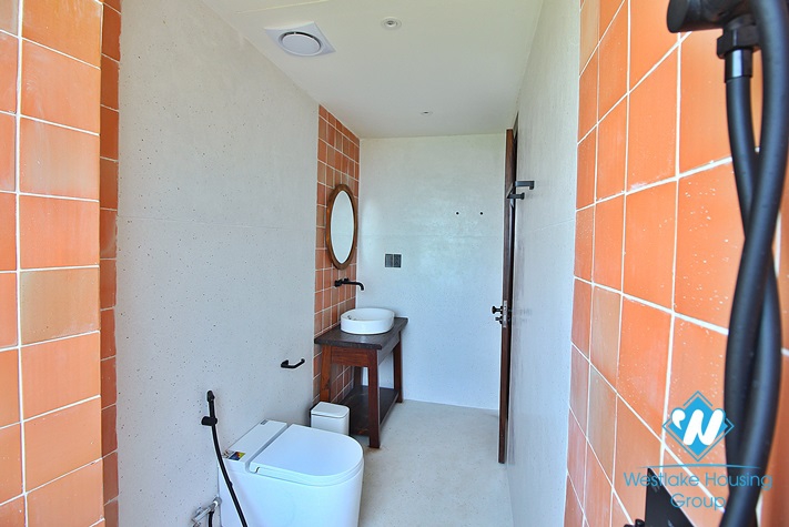 Bright apartment with nice view for rent in Tay Ho District 