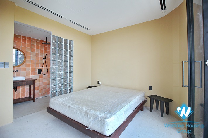 Bright apartment with nice view for rent in Tay Ho District 