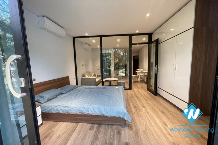 One bedroom modern apartment for rent in Trinh Cong Son st, Tay Ho district.