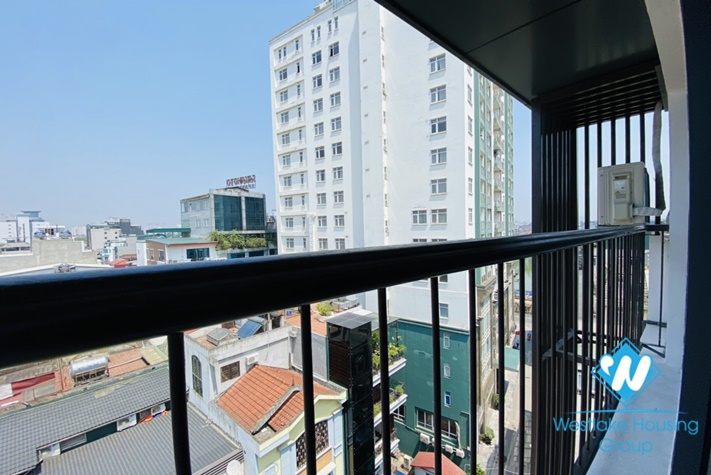 Studio bright apartment for rent in Kim Ma st , Ba Dinh street.