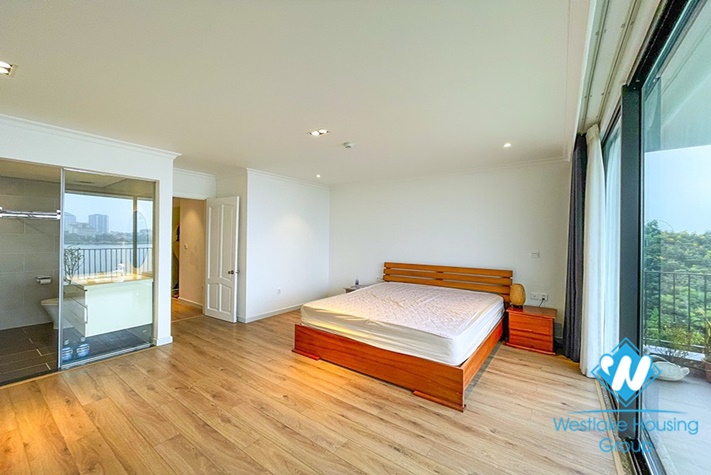 Duplex two bedroom modern for rent in Nhat Chieu st, Tay Ho district.