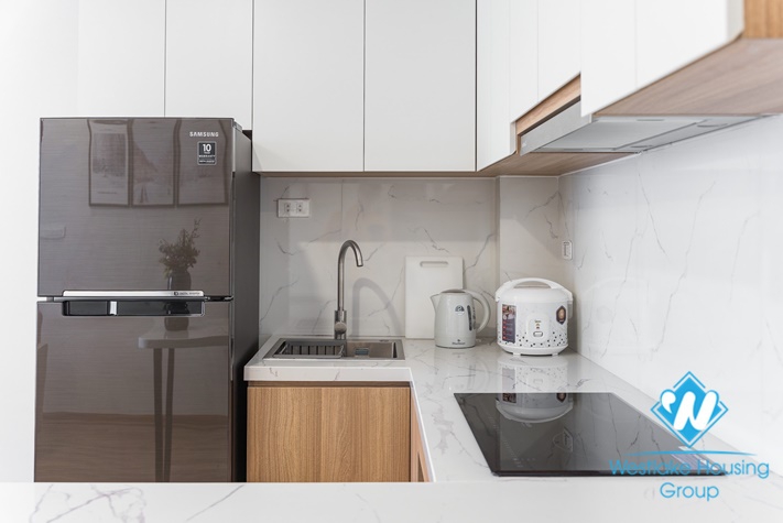 Nice one bedroom  apartment for rent in Kim Ma st, Ba Dinh district.