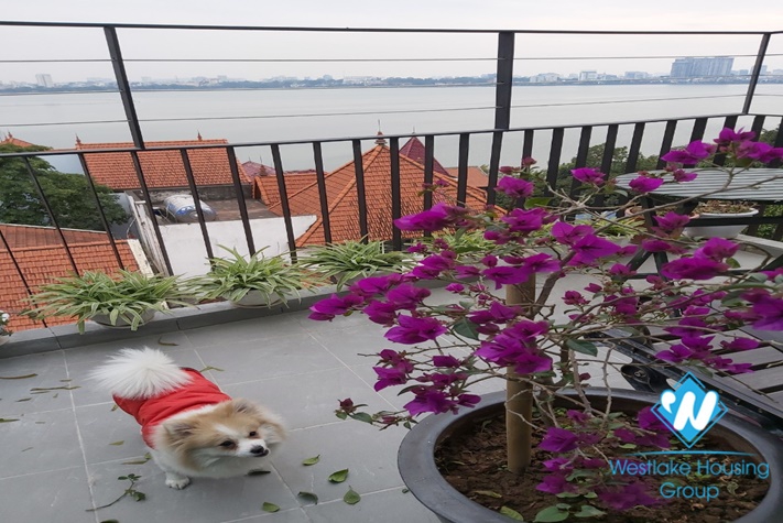 A brand new and bright 1 bedroom apartment for rent in Xuan Dieu, Tay Ho