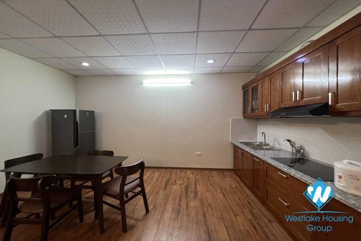 Nice apartment with full furnished for rent in Ngoc Khanh Lake, Ba Dinh