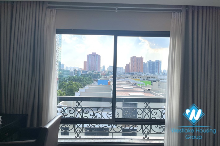 Modern 2 bedroom apartment for rent in Nguyen Van Huyen st, Cau Giay district.