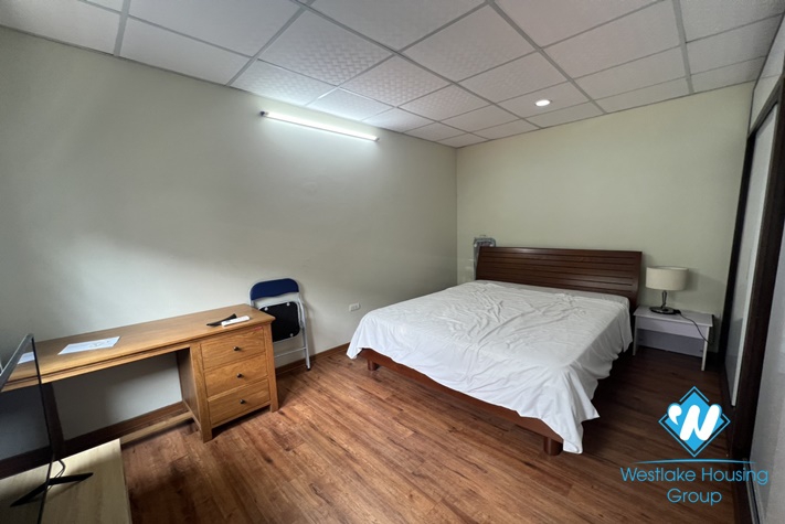 Nice apartment with full furnished for rent in Ngoc Khanh Lake, Ba Dinh