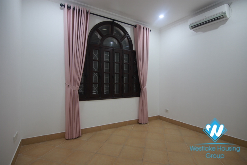 Garden villa for rent in area D Ciputra next to UNIS, Hanoi.