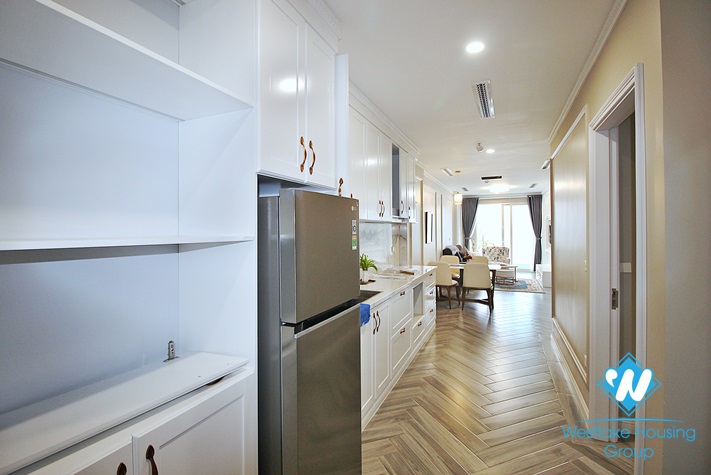 Lake view and brand new 2beds apartment for rent in Xuan Dieu, Tay Ho