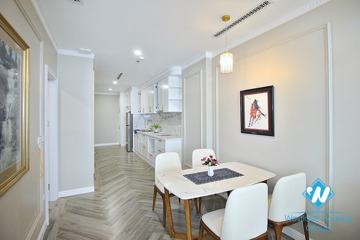 Lake view and brand new 2beds apartment for rent in Xuan Dieu, Tay Ho