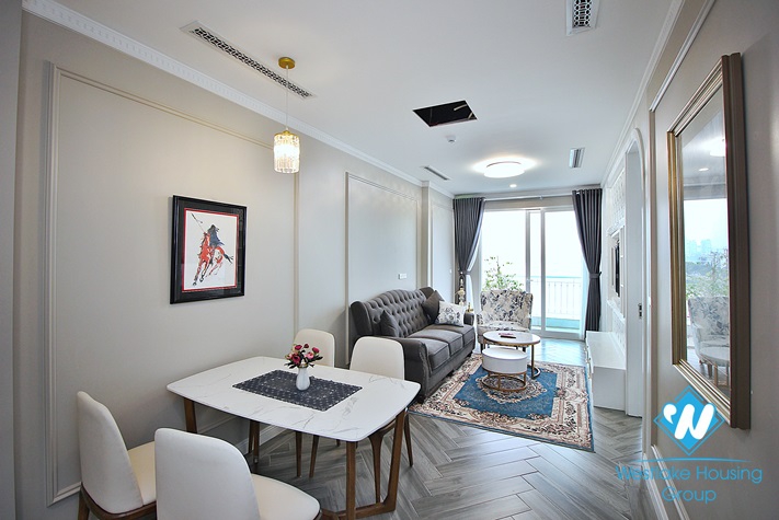 Lake view and brand new 2beds apartment for rent in Xuan Dieu, Tay Ho