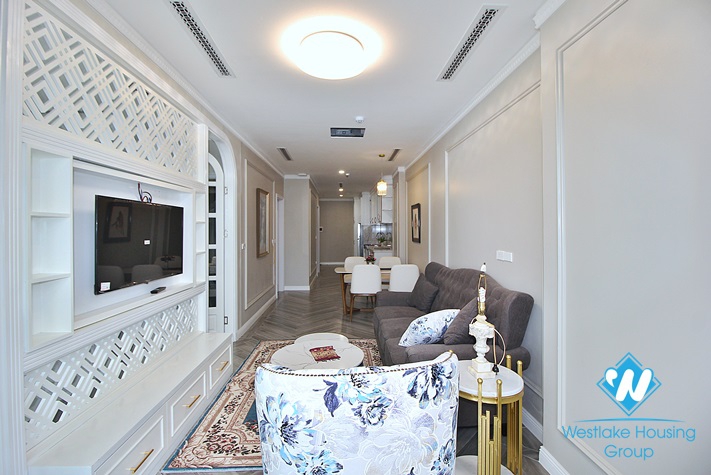 Lake view and brand new 2beds apartment for rent in Xuan Dieu, Tay Ho