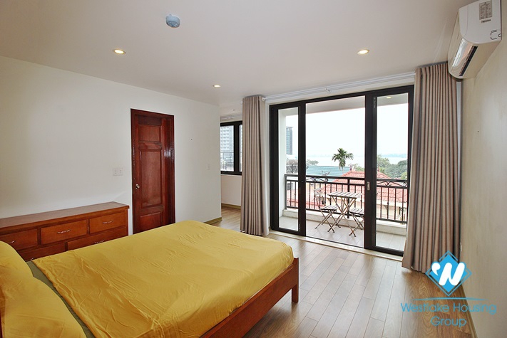 Big size apartment with natural light for rent in To Ngoc Van, Tay Ho district 