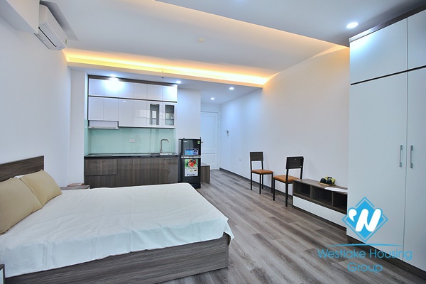 An affordable studio apartment for rent in To ngoc van