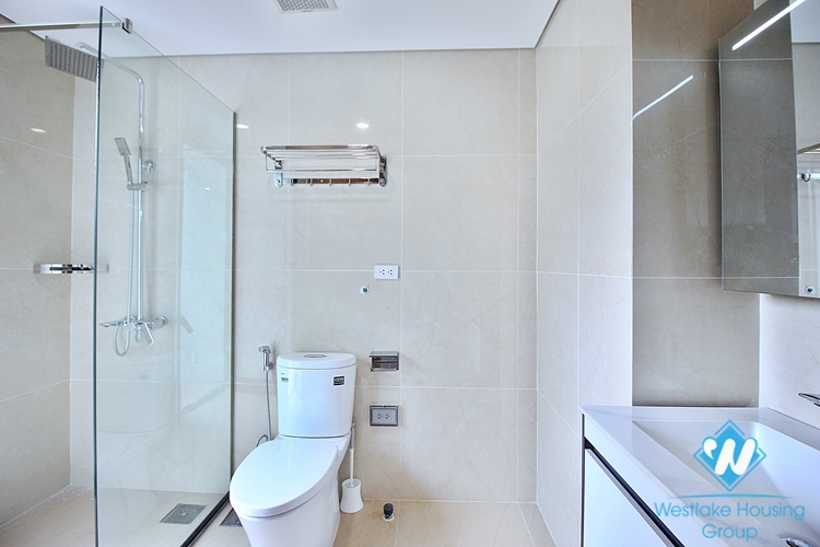 Brand new and bright 2 beds apartment for rent in Tay Ho area