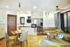 Beautiful and modern 1 bedroom apartment for rent in Tay Ho, Ha Noi