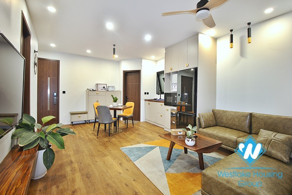 Beautiful and modern 1 bedroom apartment for rent in Tay Ho, Ha Noi