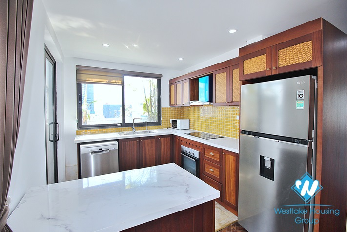 High-end 3 beds apartment for rent in Tay Ho st, Tay Ho area