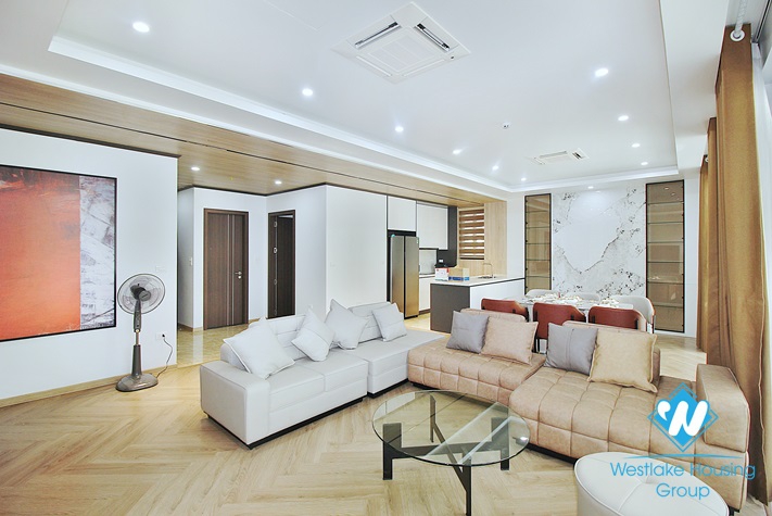 Brand new and morden 3beds apartment for rent in Dang Thai Mai, Tay Ho