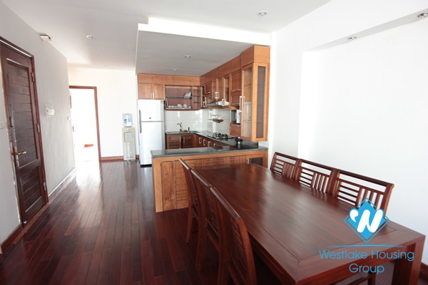 A spacious 3 bedroom apartment for rent in Tay ho, Hanoi