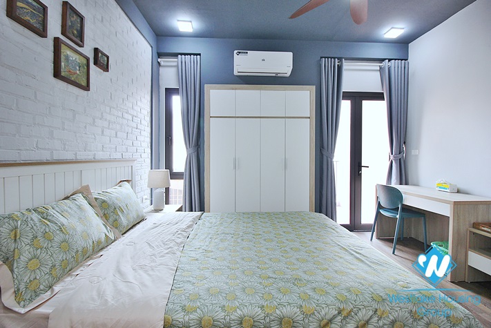 Bright 2beds apartment for rent in Trinh Cong Son st, Tay Ho