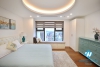 A charming 2+ bedrooms apartment for rent in D'Leroi Soleil buidling, Xuan Dieu, Tay Ho