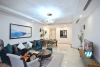 A charming 2+ bedrooms apartment for rent in D'Leroi Soleil buidling, Xuan Dieu, Tay Ho