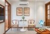 Two-Bedroom apartment for rent on Tran Hung Dao street, Hoan Kiem district