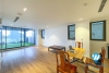 Duplex two bedroom modern for rent in Nhat Chieu st, Tay Ho district.