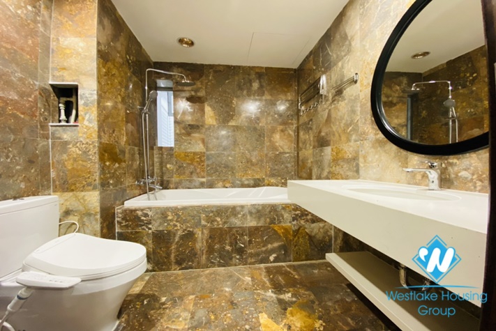 Fully furnished one bedroom apartment for rent in Kim Ma st, Ba Dinh district.