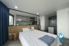 Studio lake view apartment for rent in Vu Mien st, Tay Ho district.