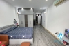 Bright and beautiful a studio apartment for rent in Lac Long Quan st, Tay Ho district.