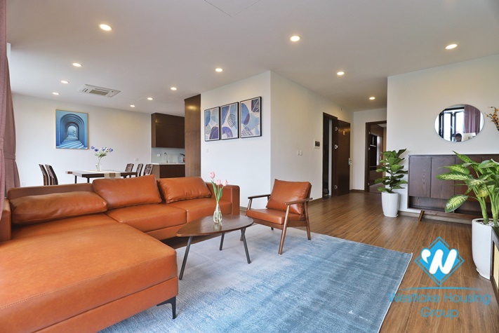 A beautiful 2 bedroom apartment for rent in Tu Hoa st, Tay Ho district.