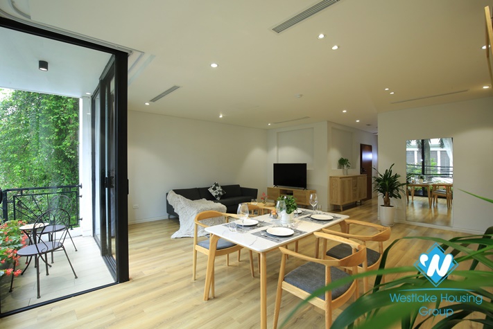 Good location apartment with 2 bedrooms for rent in Tu Hoa st, Tay Ho District 