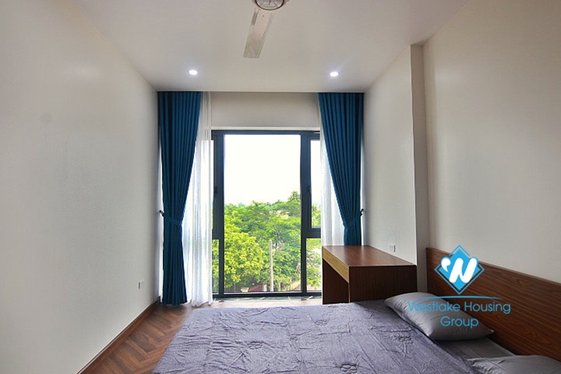 New two-room apartment for rent near Ngoc Thuy French International School, Long Bien District.